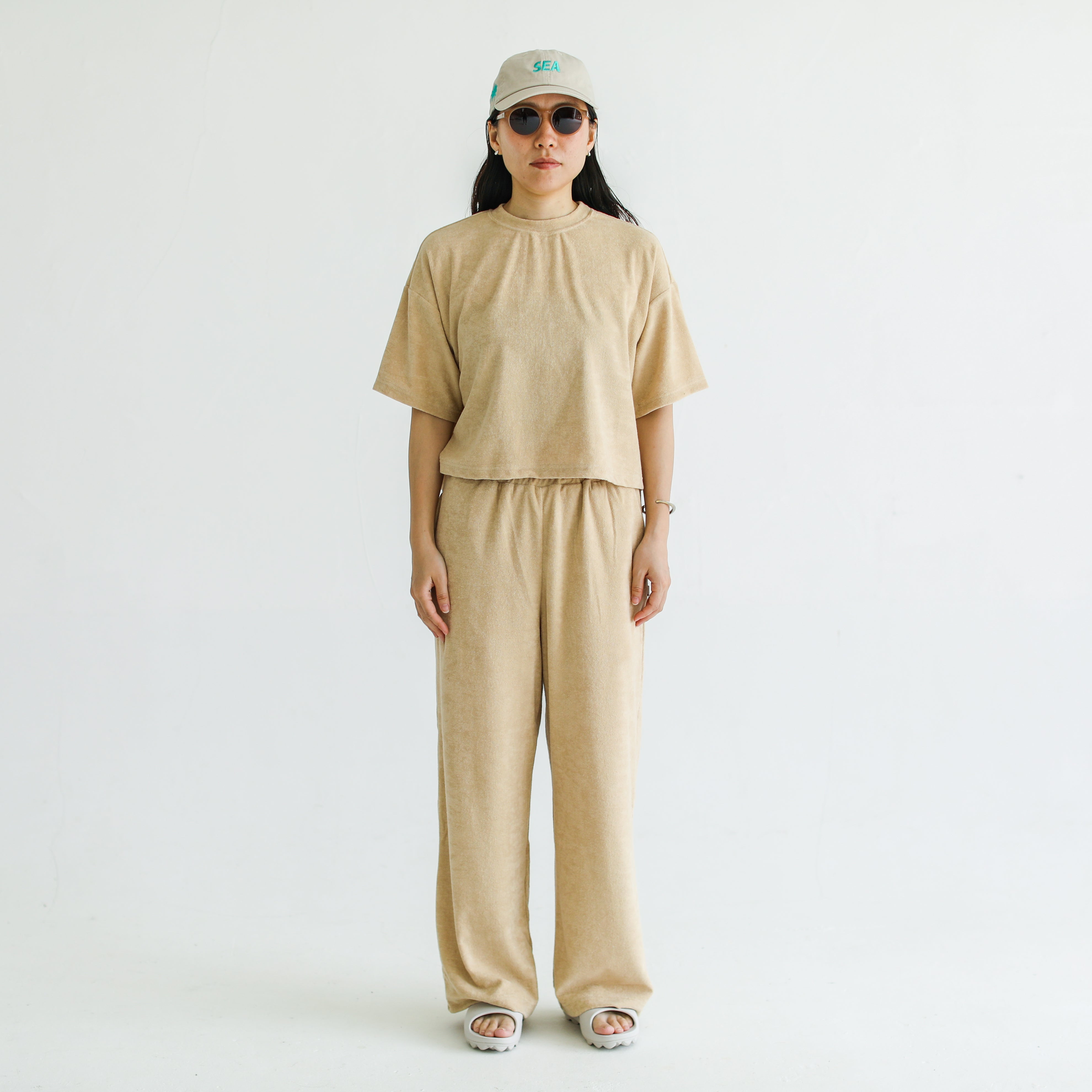 some_SURF Women Pile Short Sleeve T-Shirts