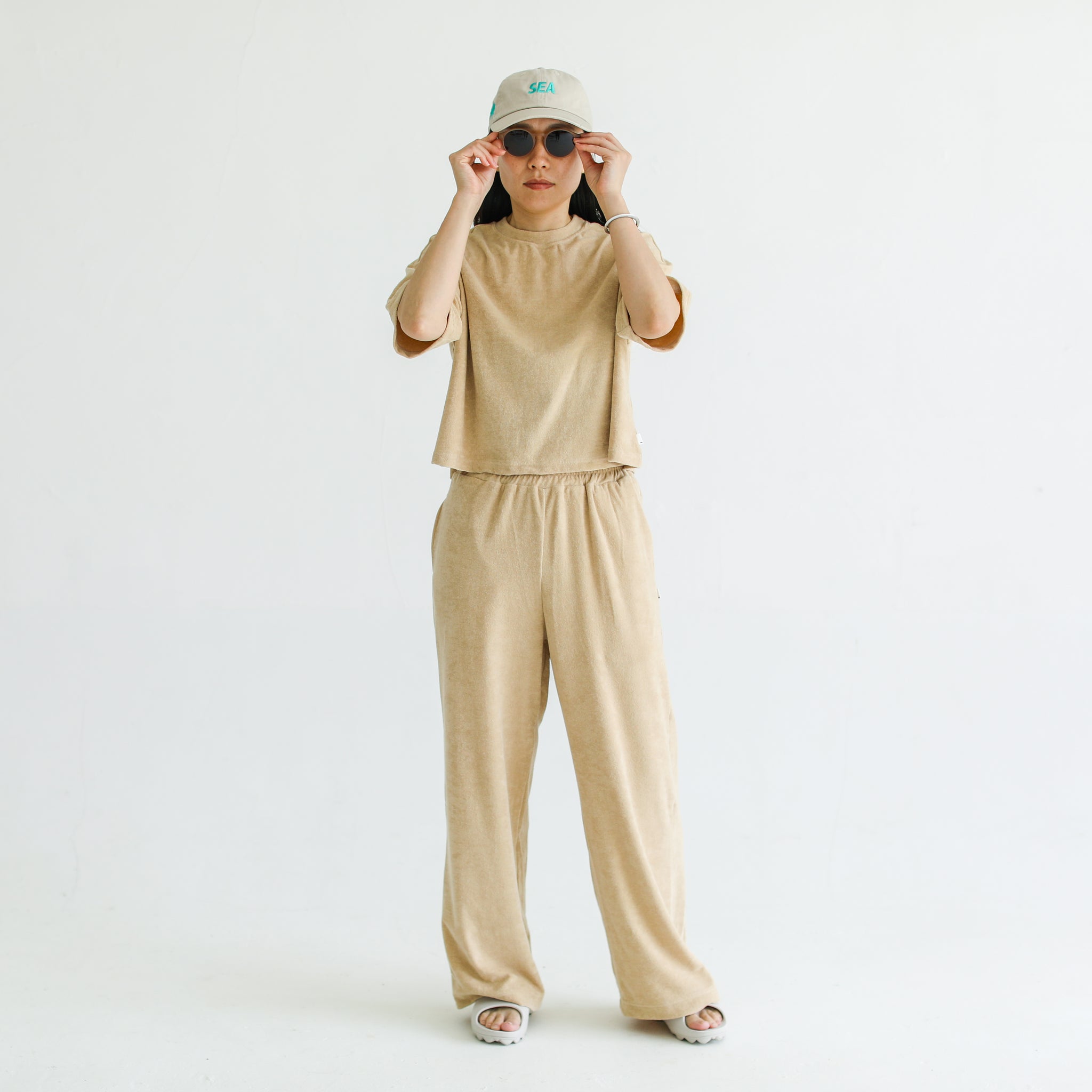 some_SURF Women Pile Short Sleeve T-Shirts