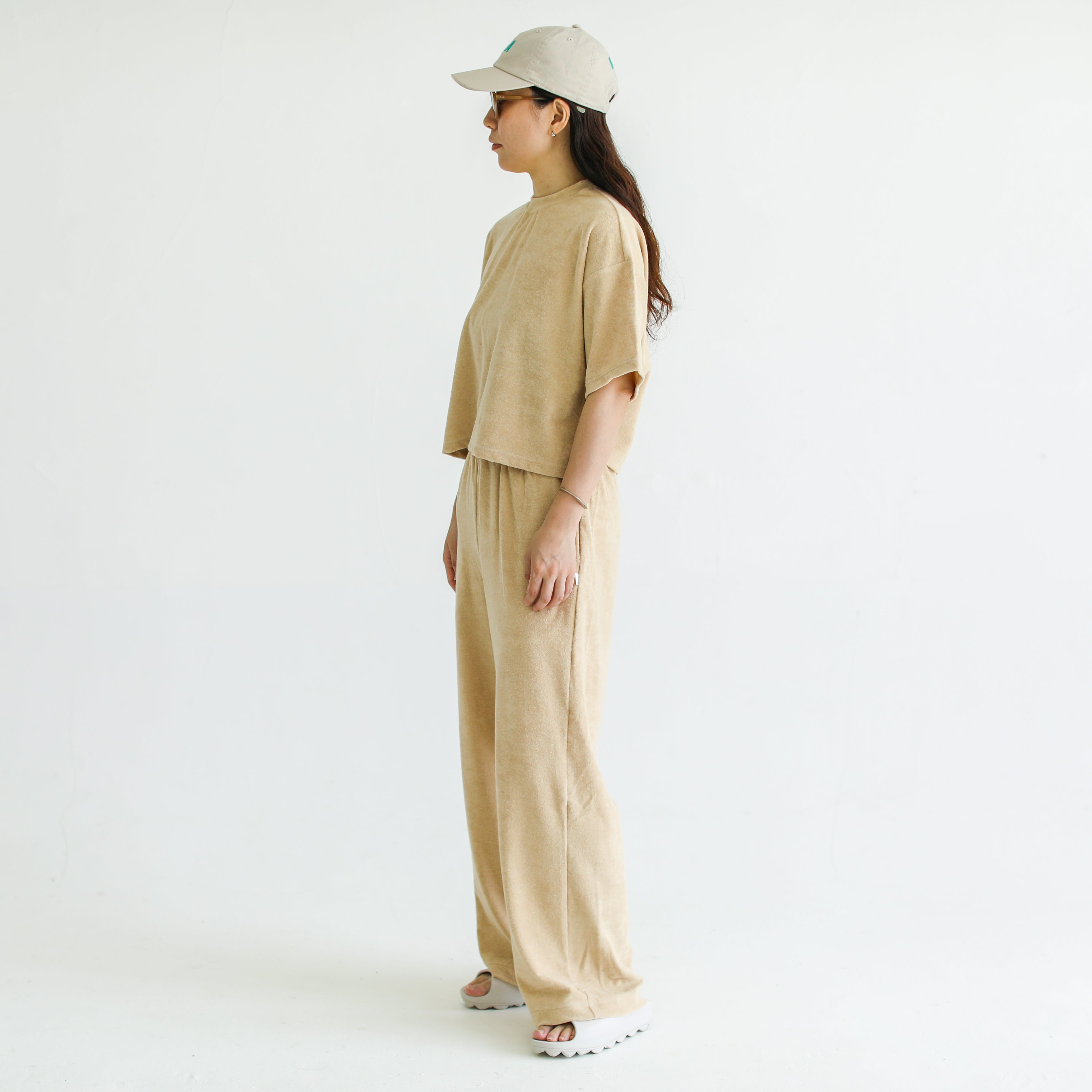 some_SURF Women Pile Short Sleeve T-Shirts