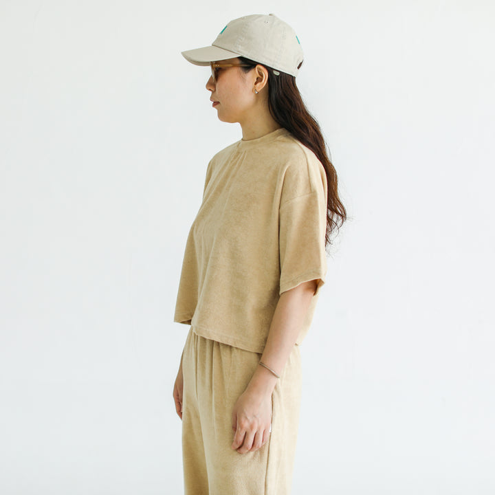 some_SURF Women Pile Short Sleeve T-Shirts