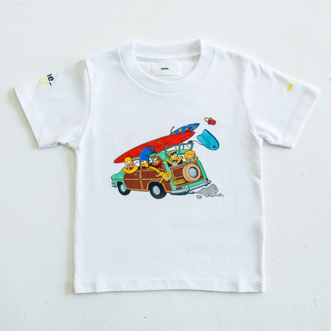 The Simpsons Car KIDS S/S tee
