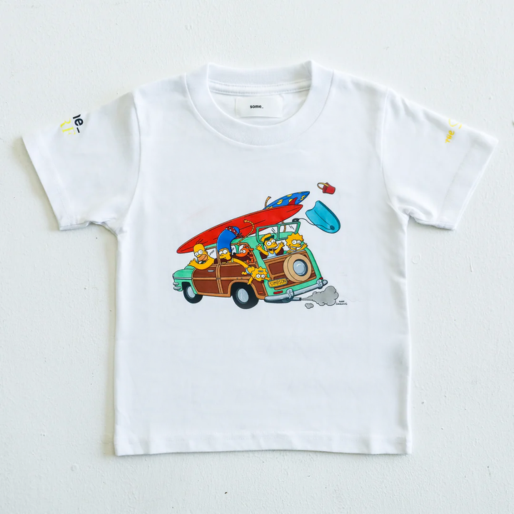 The Simpsons Car KIDS S/S tee