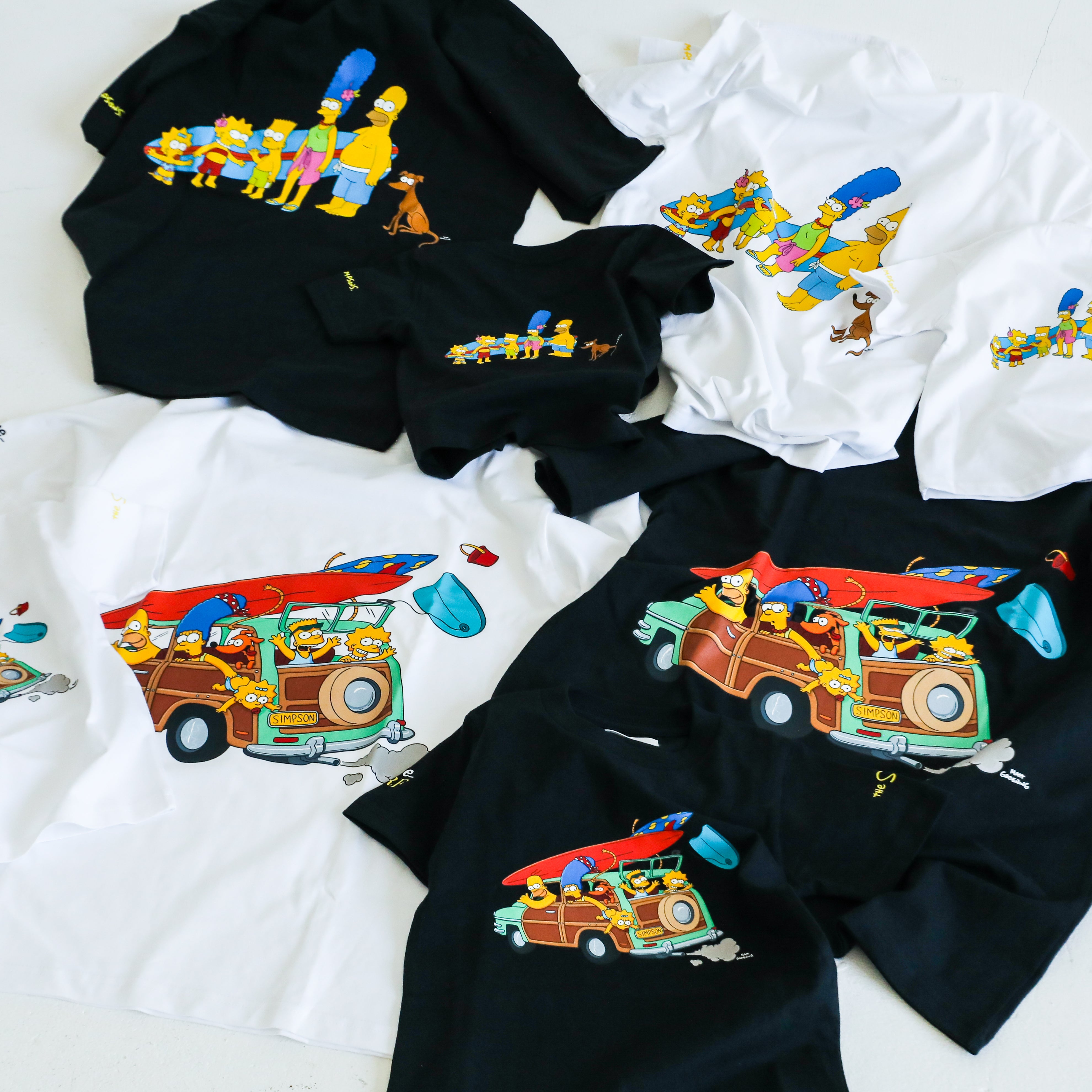 The Simpsons surf KIDS S/S tee – SHIGIRA SEVEN MILES RESORT