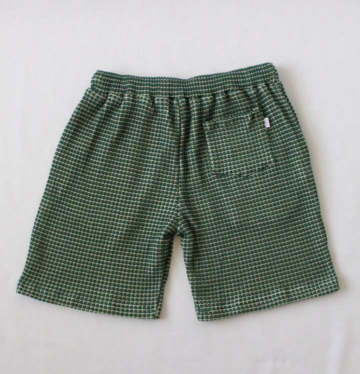 SALVEGE PUBLIC×SHIGIRA Waffle Shorts