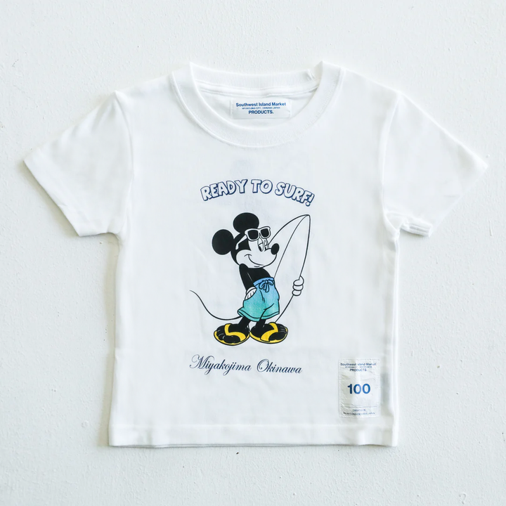 "MIYAKO BLUE MICKEY" TEE KID'S