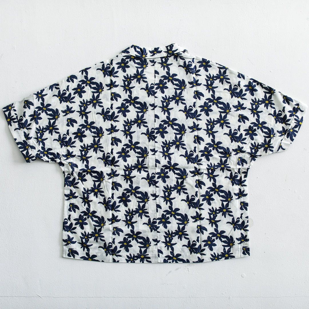 Rumieloin Flower Pt Resort Shirts "Men"