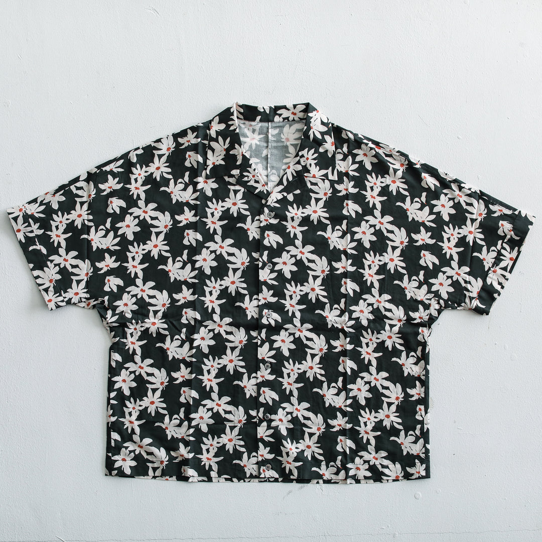 Rumieloin Flower Pt Resort Shirts "Men"