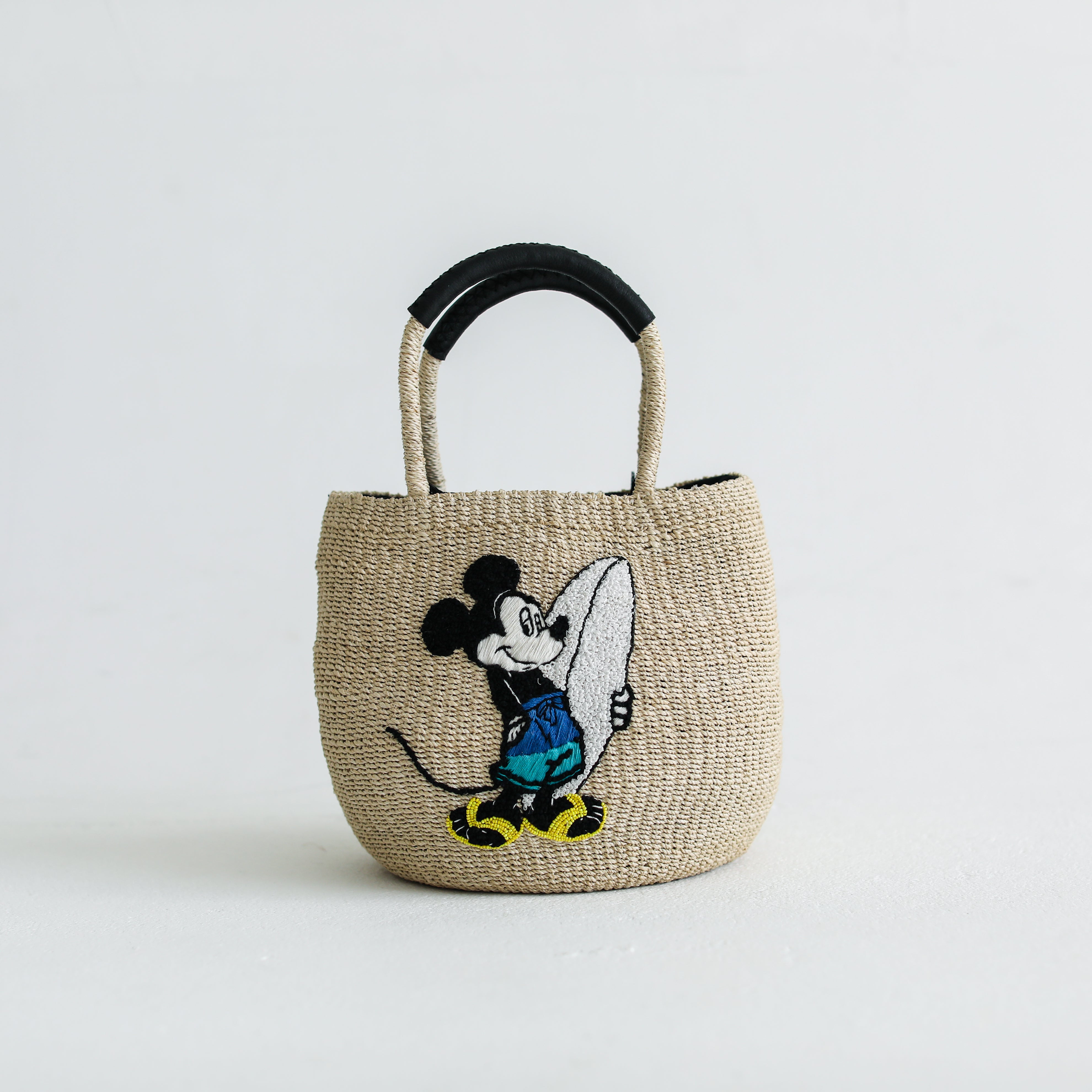 Miyako Blue Mickey Tote Bag NATURAL – SHIGIRA SEVEN MILES RESORT