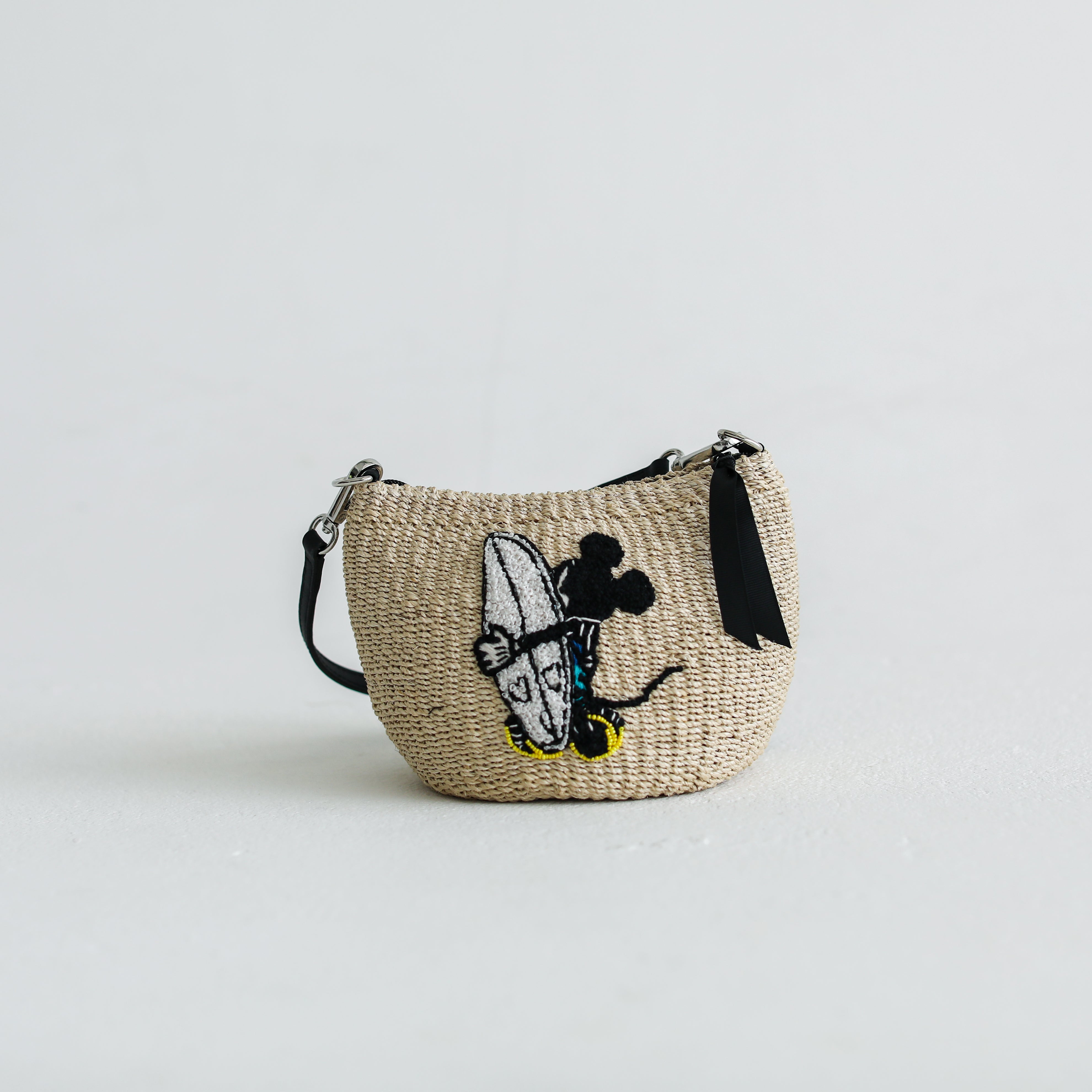 Miyako Blue Mickey Shoulder Bag NATURAL – SHIGIRA SEVEN MILES