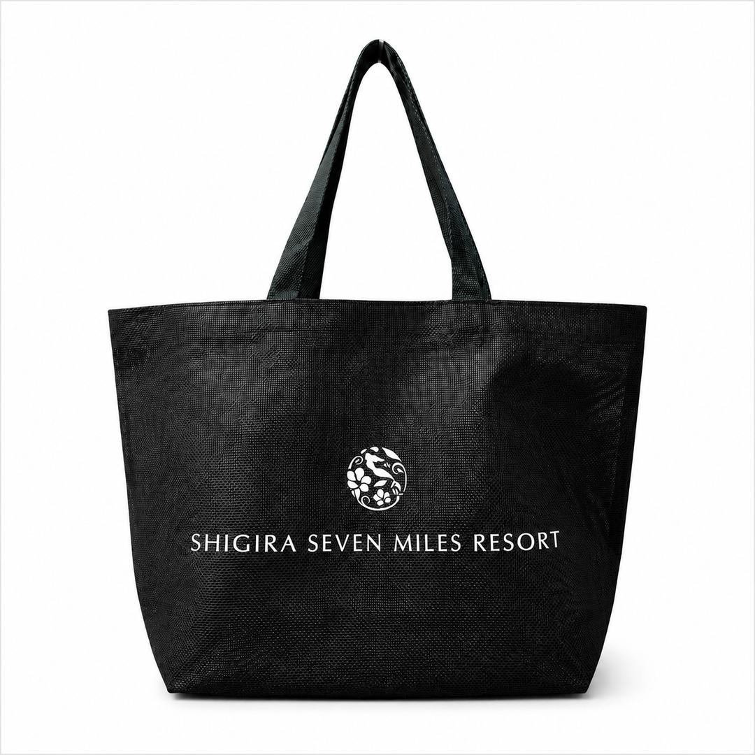 SHIGIRA SEVEN MILES RESORT Mesh Tote Bag