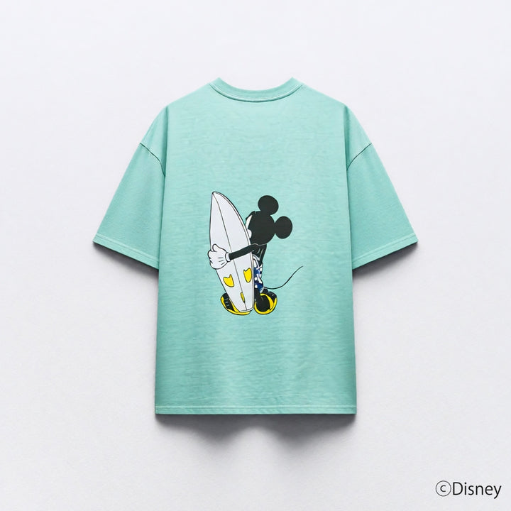 GOAT*Mickey Pigment dyed T-Shirt