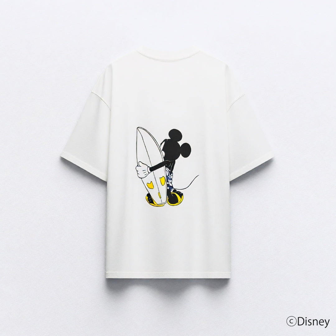 GOAT*Mickey Garment Wash T-Shirt