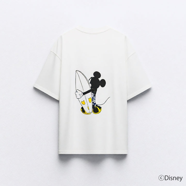 GOAT*Mickey Garment Wash T-Shirt