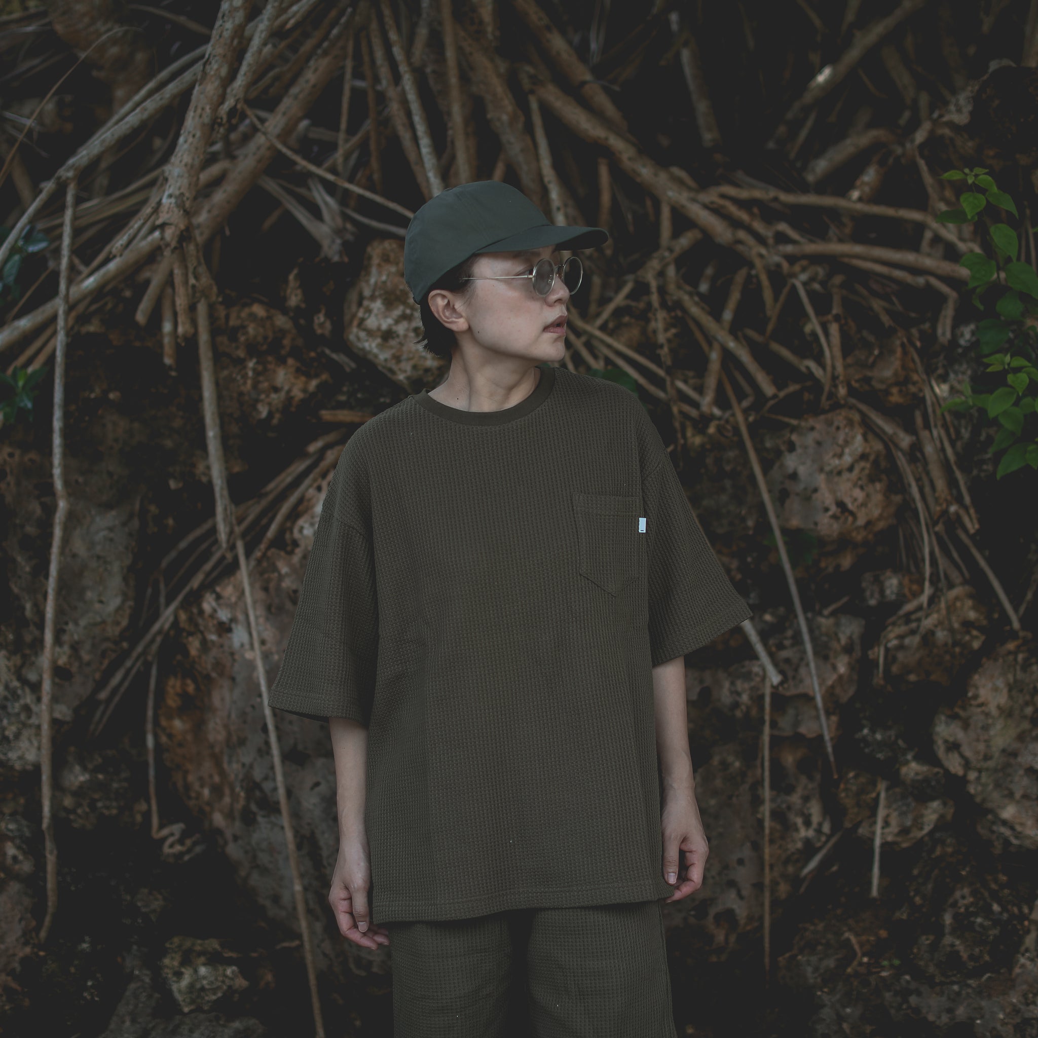 some_SURF Waffle S/S tee