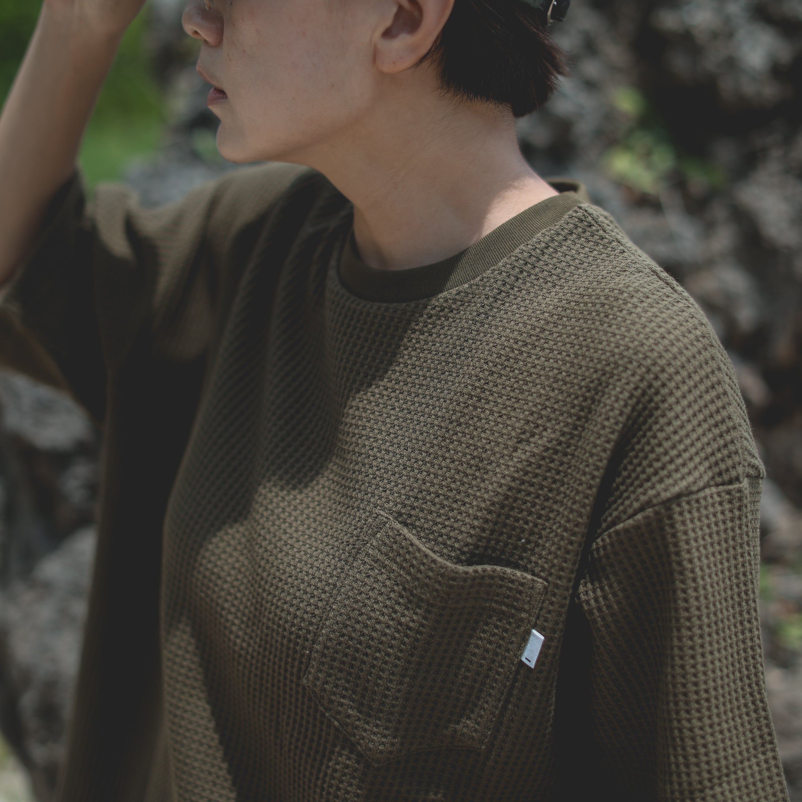 some_SURF Waffle S/S tee