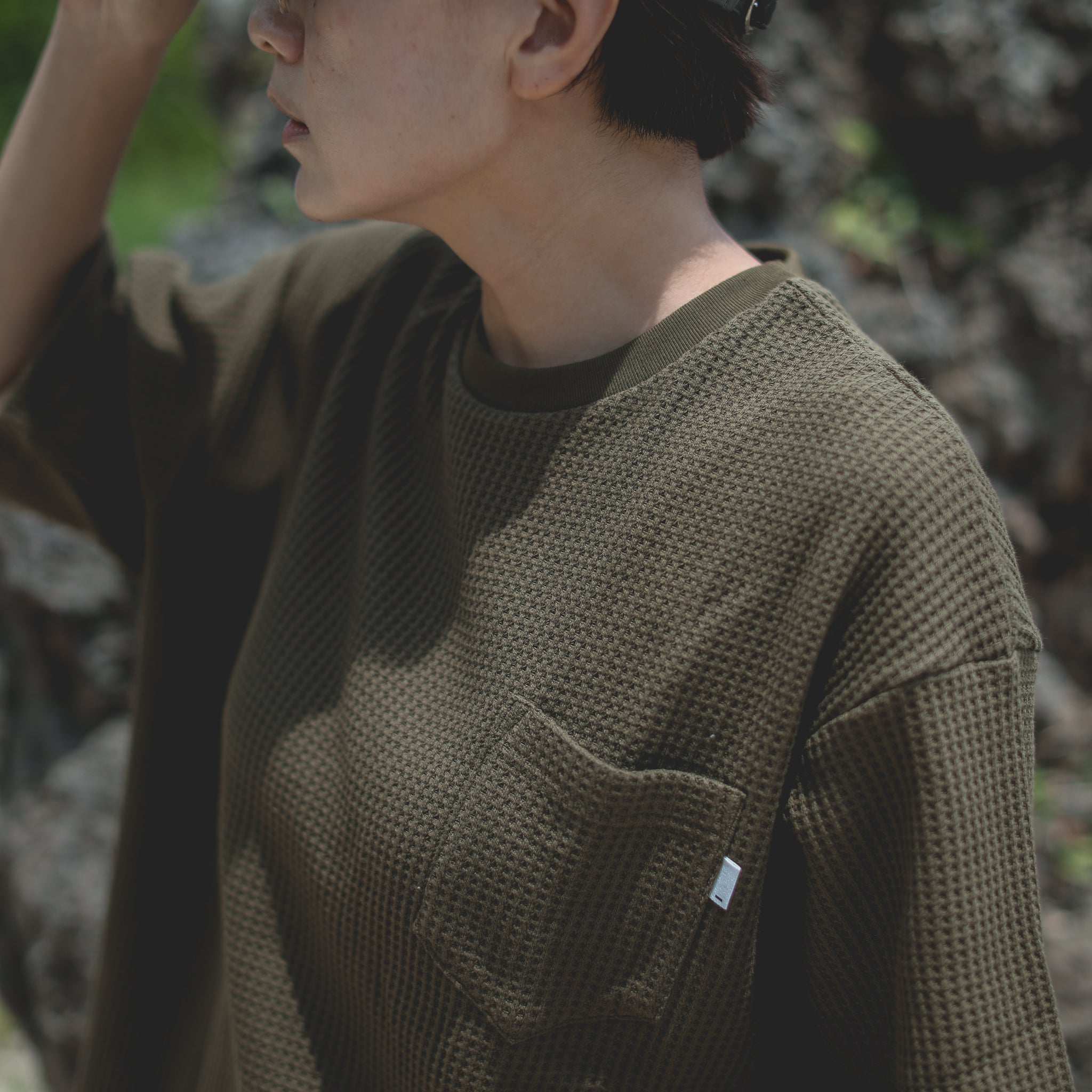 some_SURF Waffle S/S tee